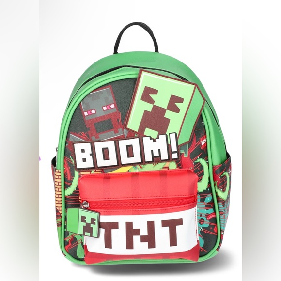 Boom! Minecraft TNT Explosion Mini Backpack - Picture 1 of 3